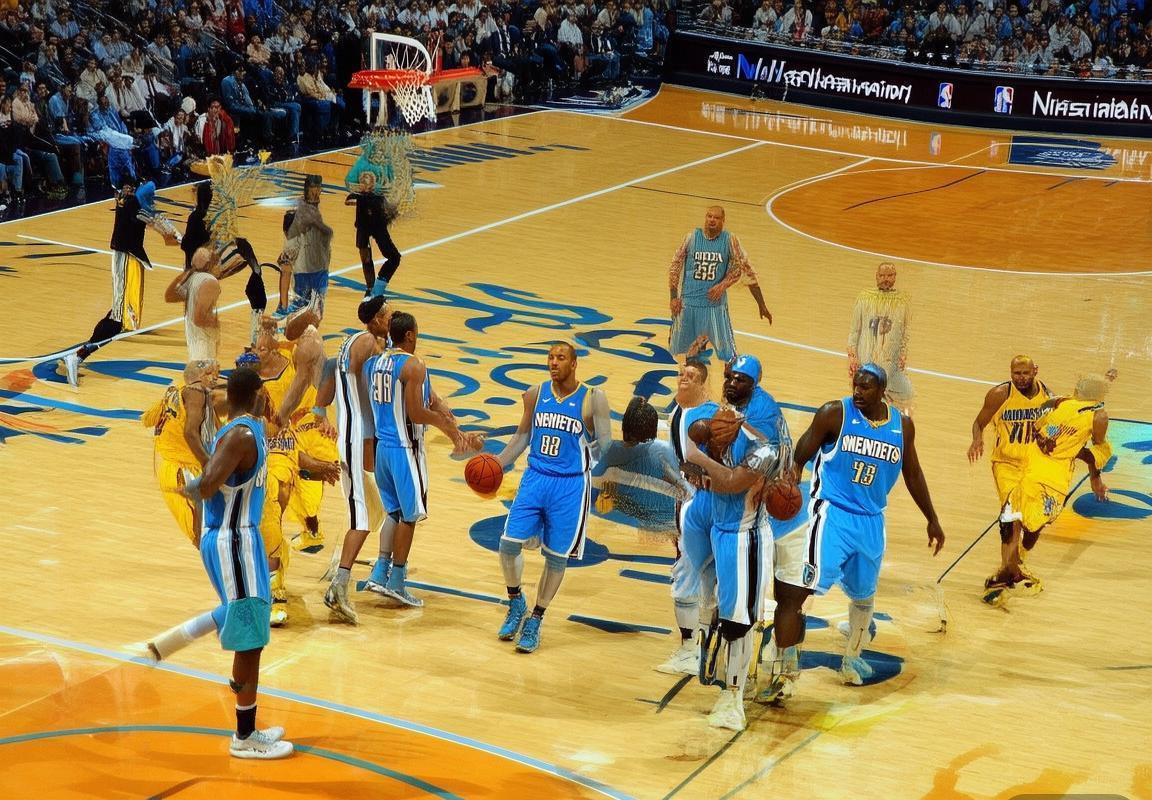 2009NBA季后赛掘金对黄蜂：伤病阴影下的坚持与胜利(图1)